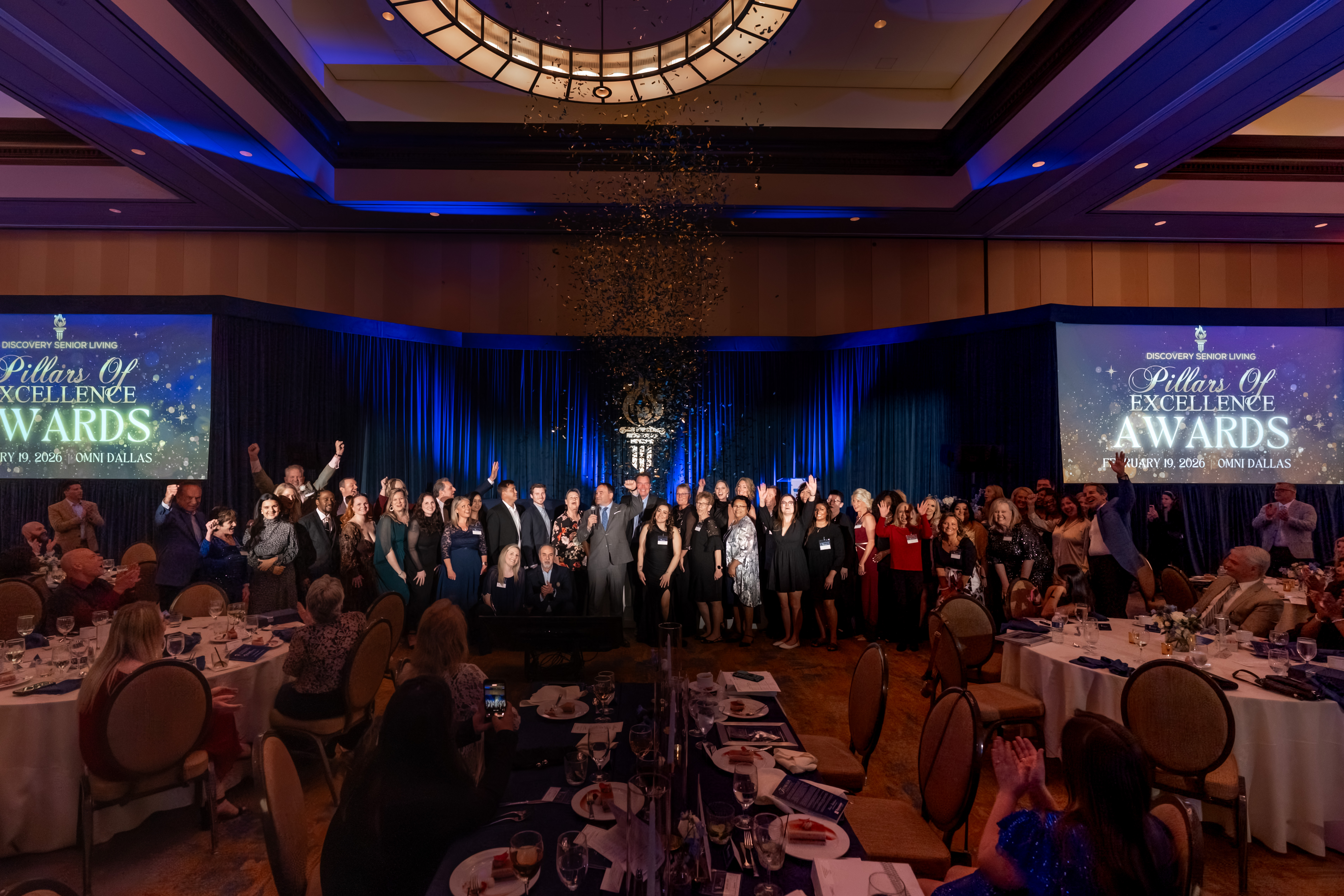 Pillars of Excellence awards banquet, celebrating our extraordinary team members. 
