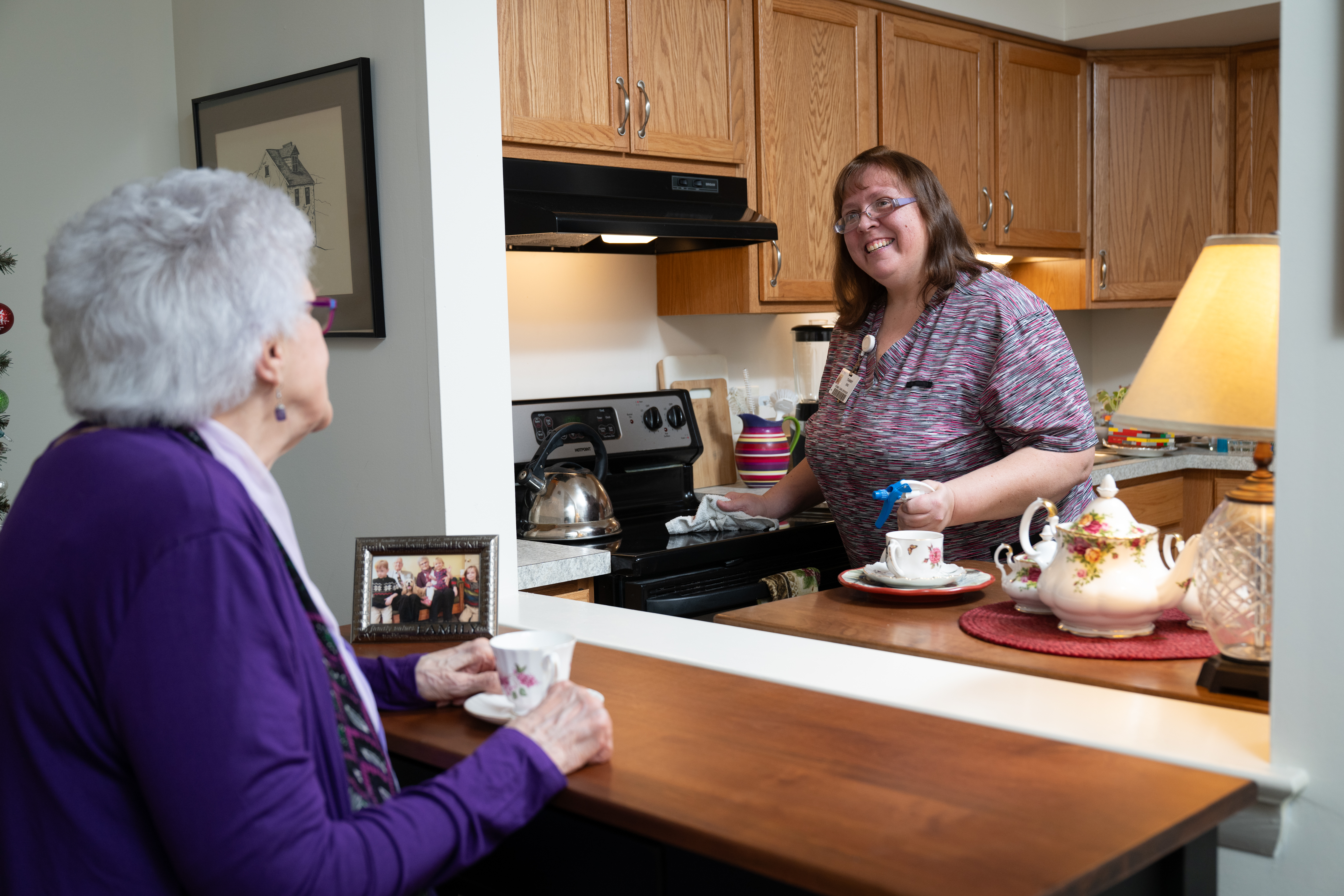 We have talented workforce that's nurtured, challenged and rewarded while sharing close connections with residents.