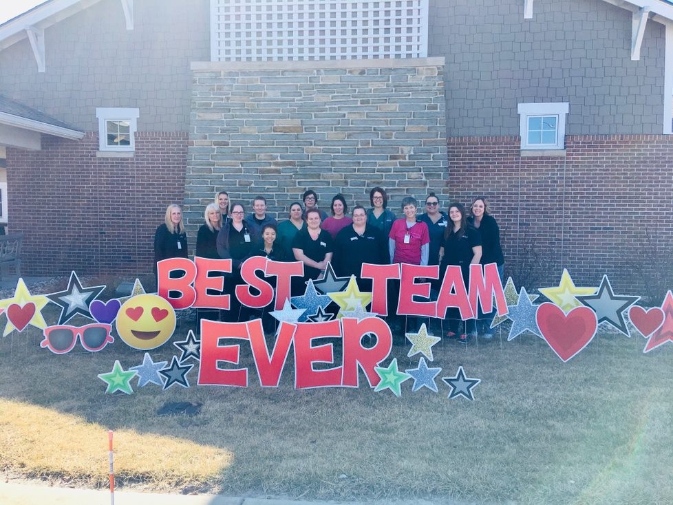 We have the best team ever!
