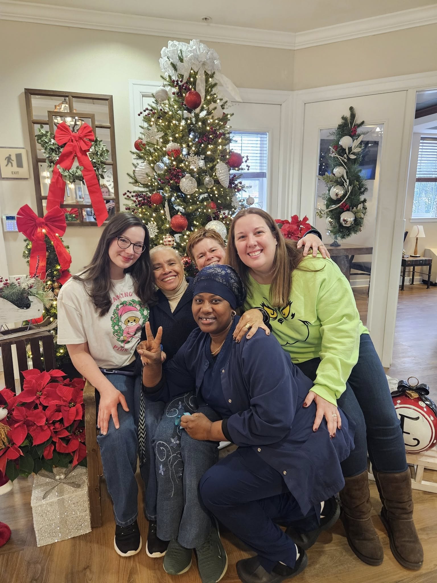 Celebrating the season with joy, warmth, and the amazing team at Exton Senior Living.