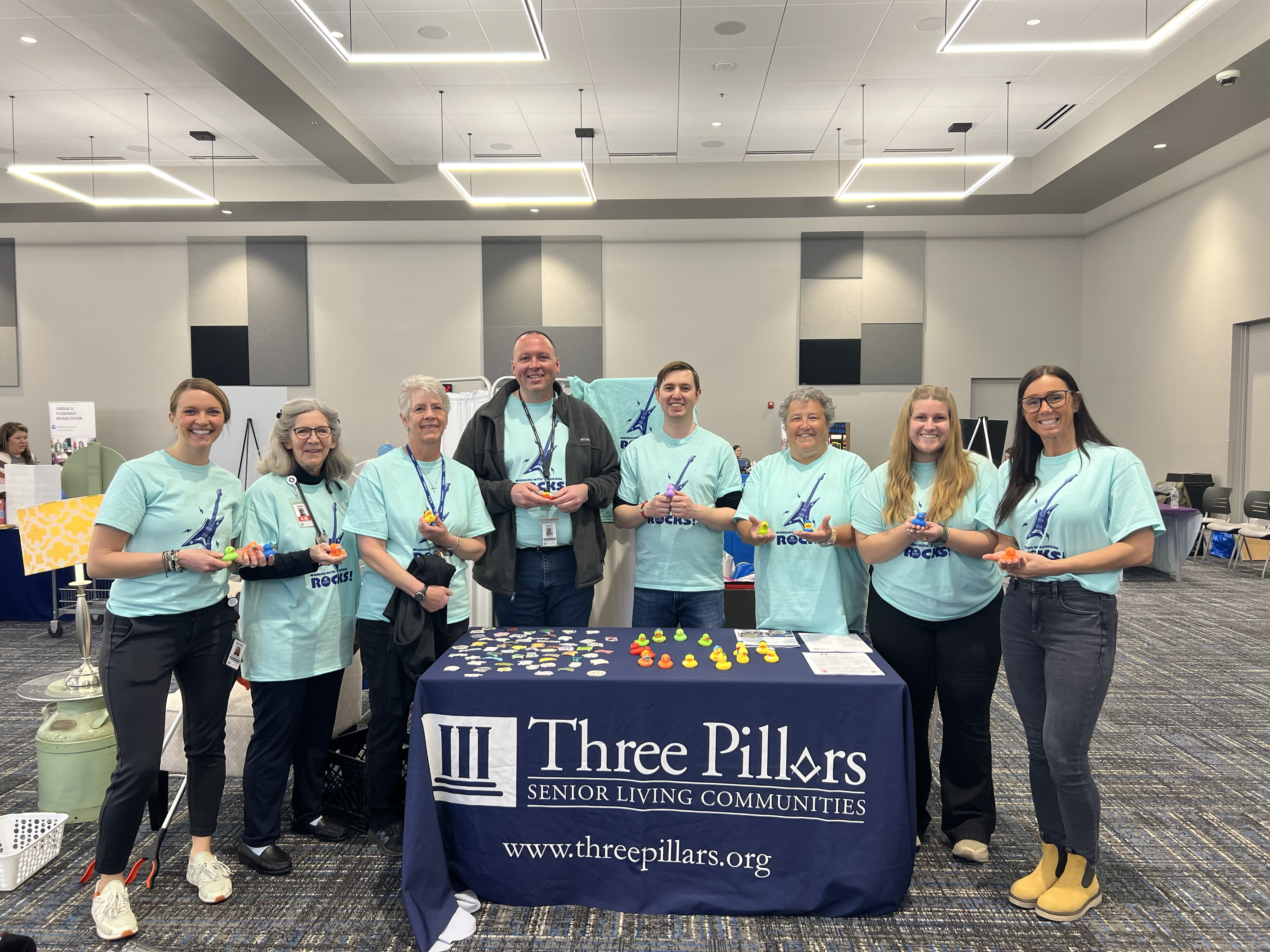 At Three Pillars, we're all about teamwork and proud to have so many talented employees with vast expertise.