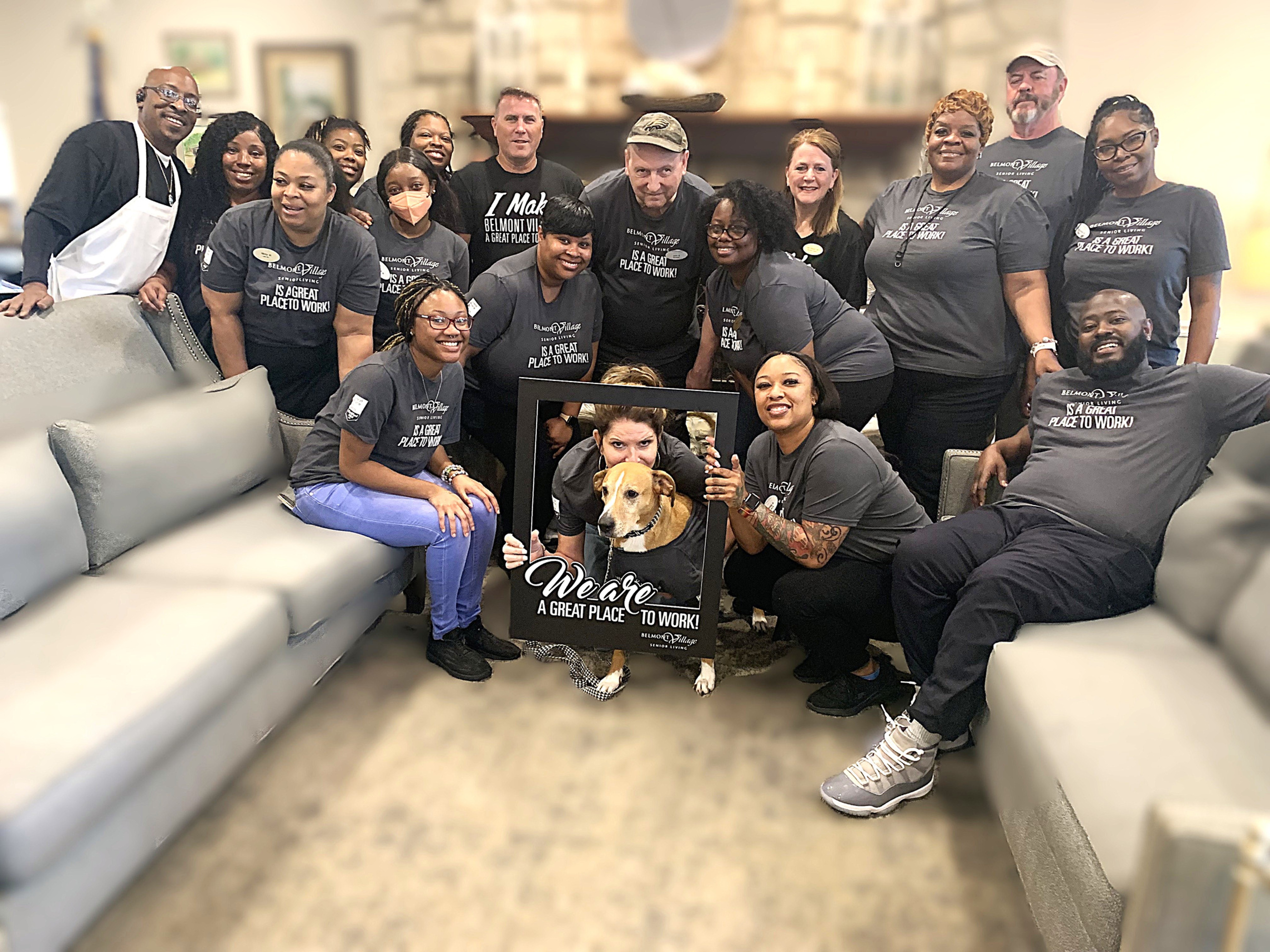 Celebrating our Team Accomplishments!  Our Associates Make Belmont Village a Great Place to Work!