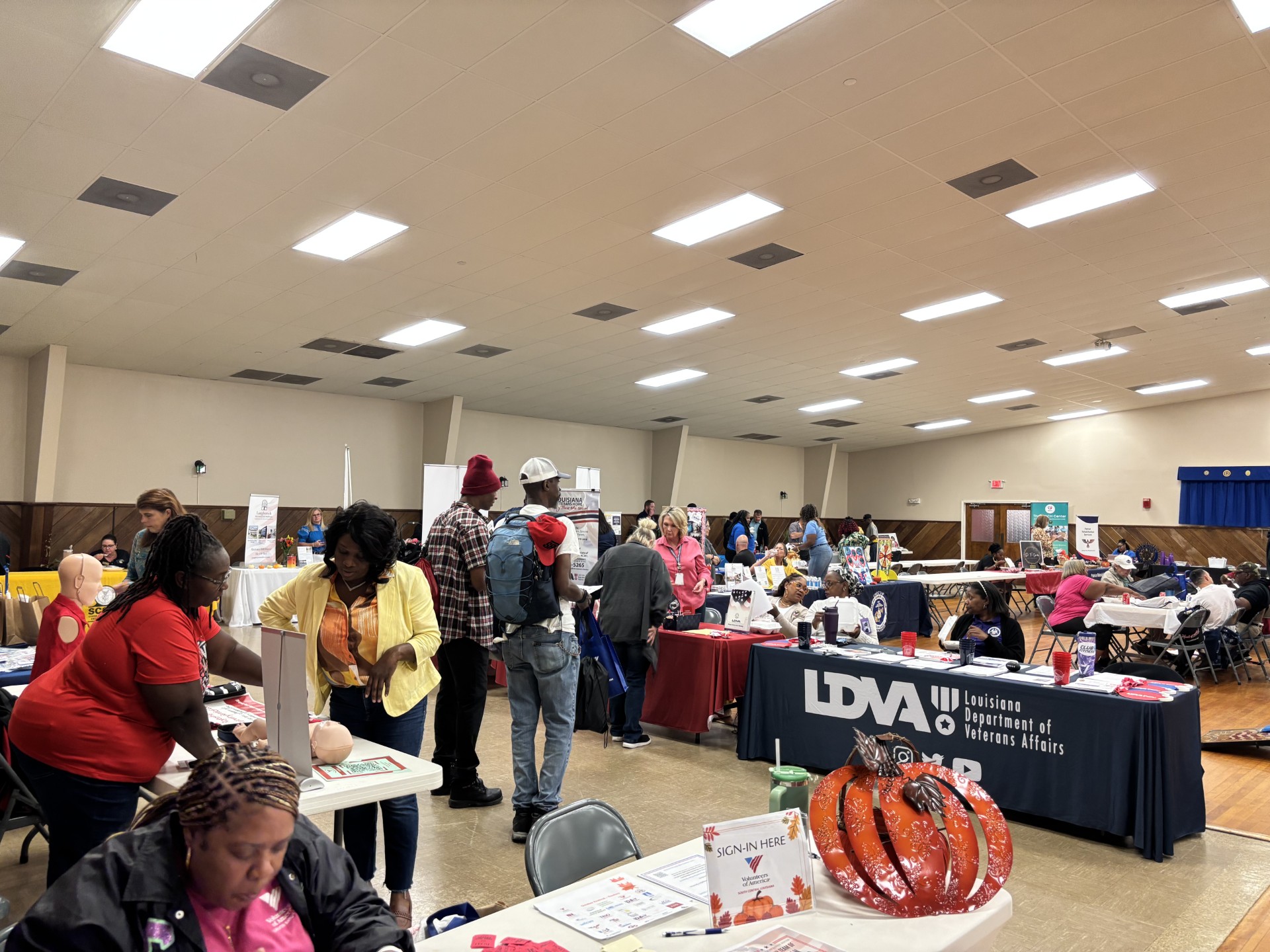 VOASCLA's October Festival Resource Fair for veterans this month was a BIG SUCCESS! 