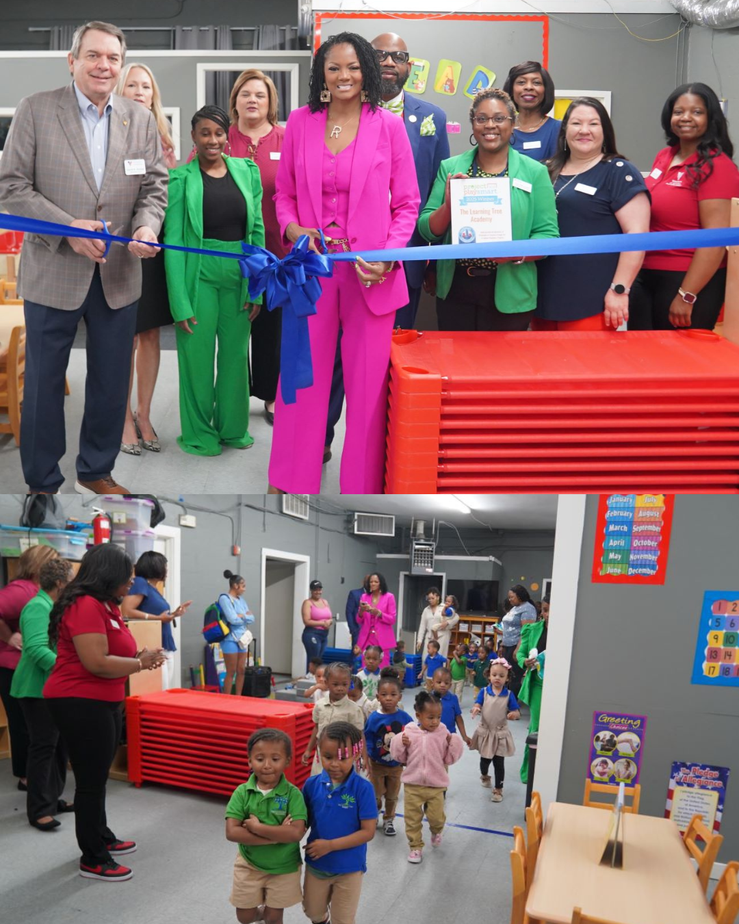 Project Play Smart REVEAL day at The Learning Tree Academy in Baton Rouge 