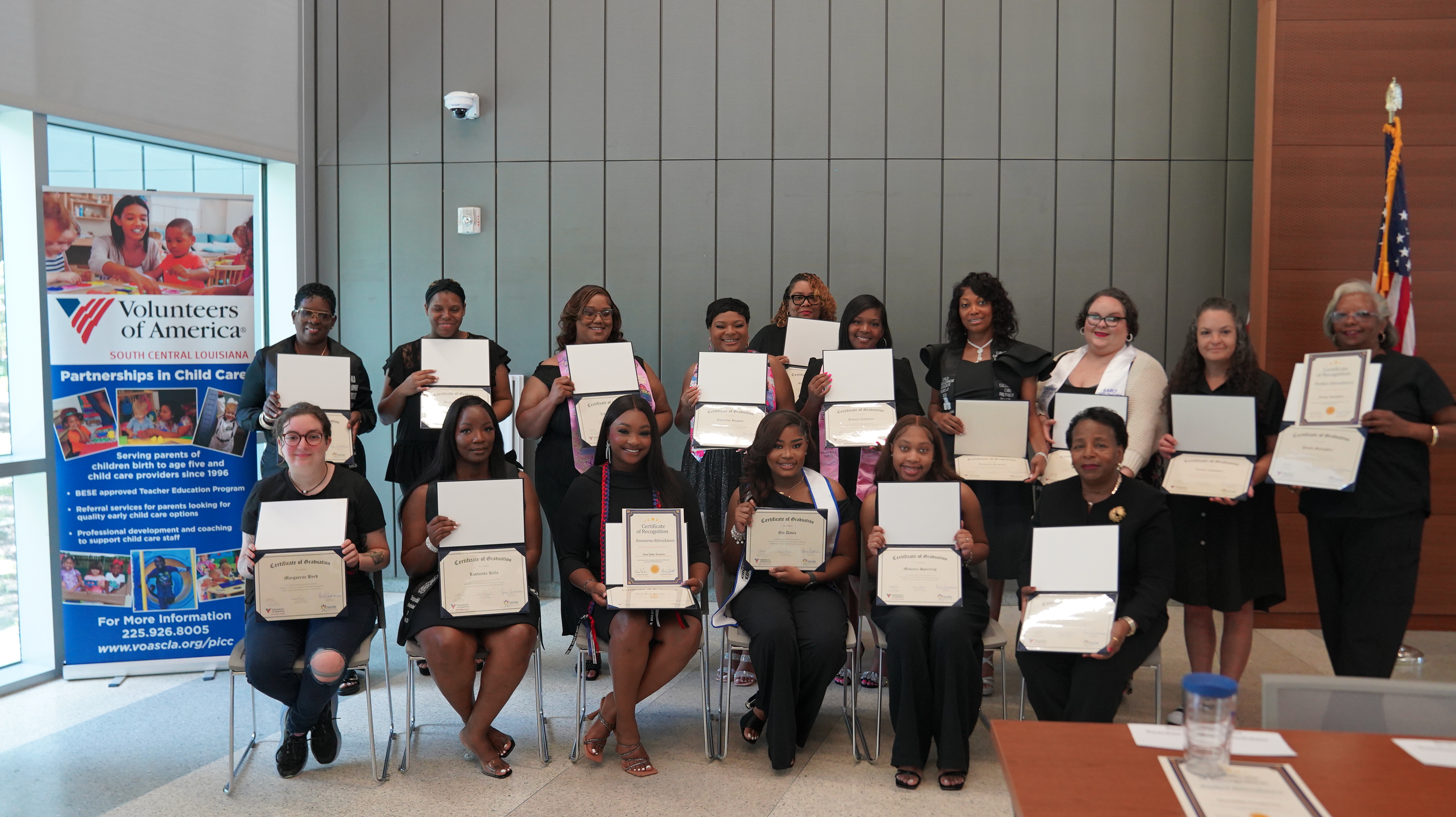 18 teachers who successfully graduated from the 9th cohort of our Partnerships in Childcare's Teacher Institute