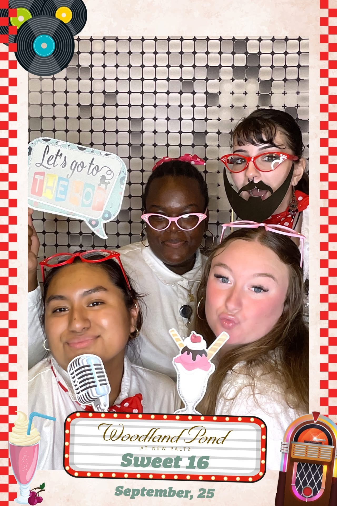 Our dining staff celebrating our Sweet 16!