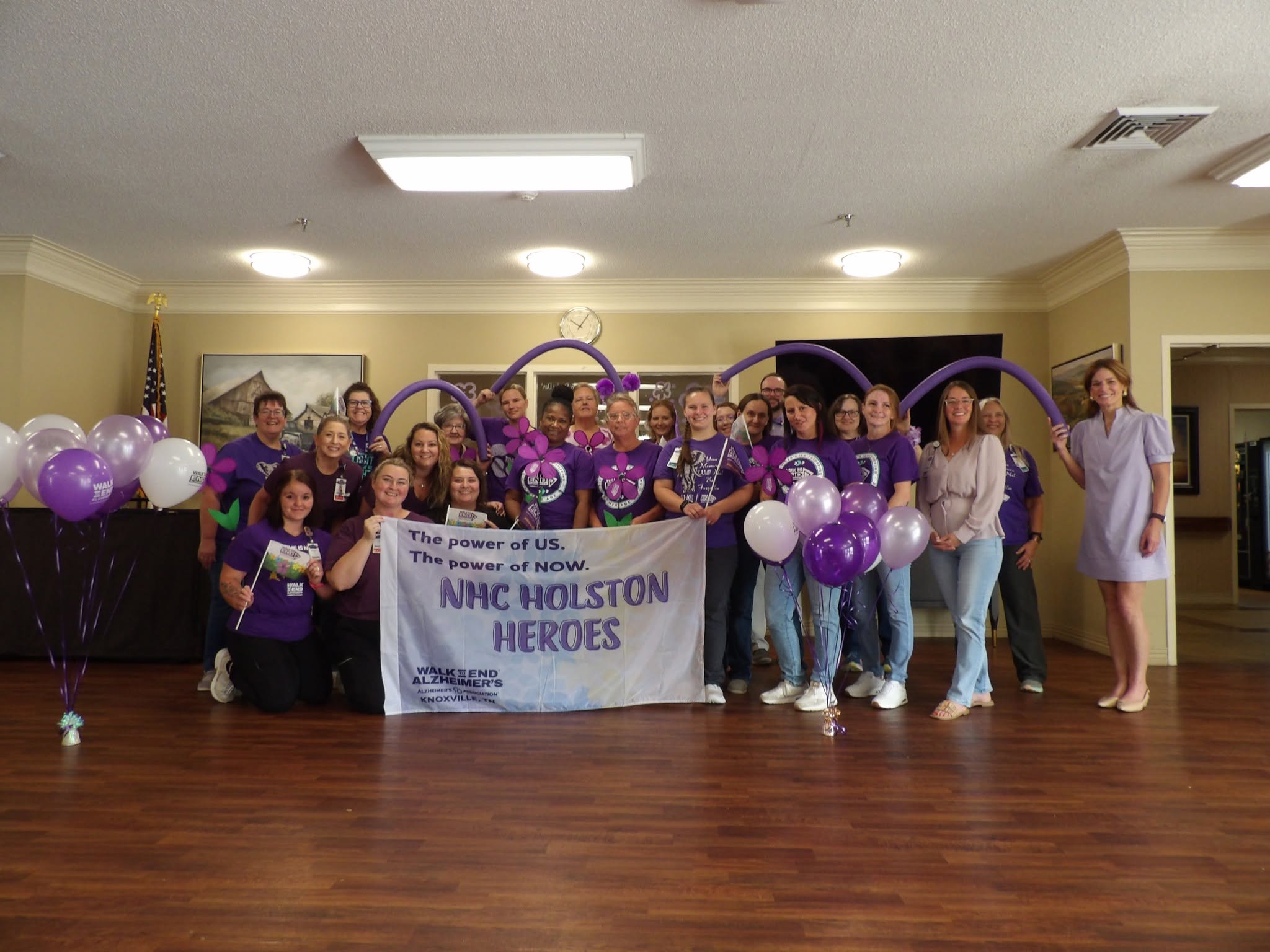 NHC HealthCare Holston serving the community through Walk to End Alzheimer's