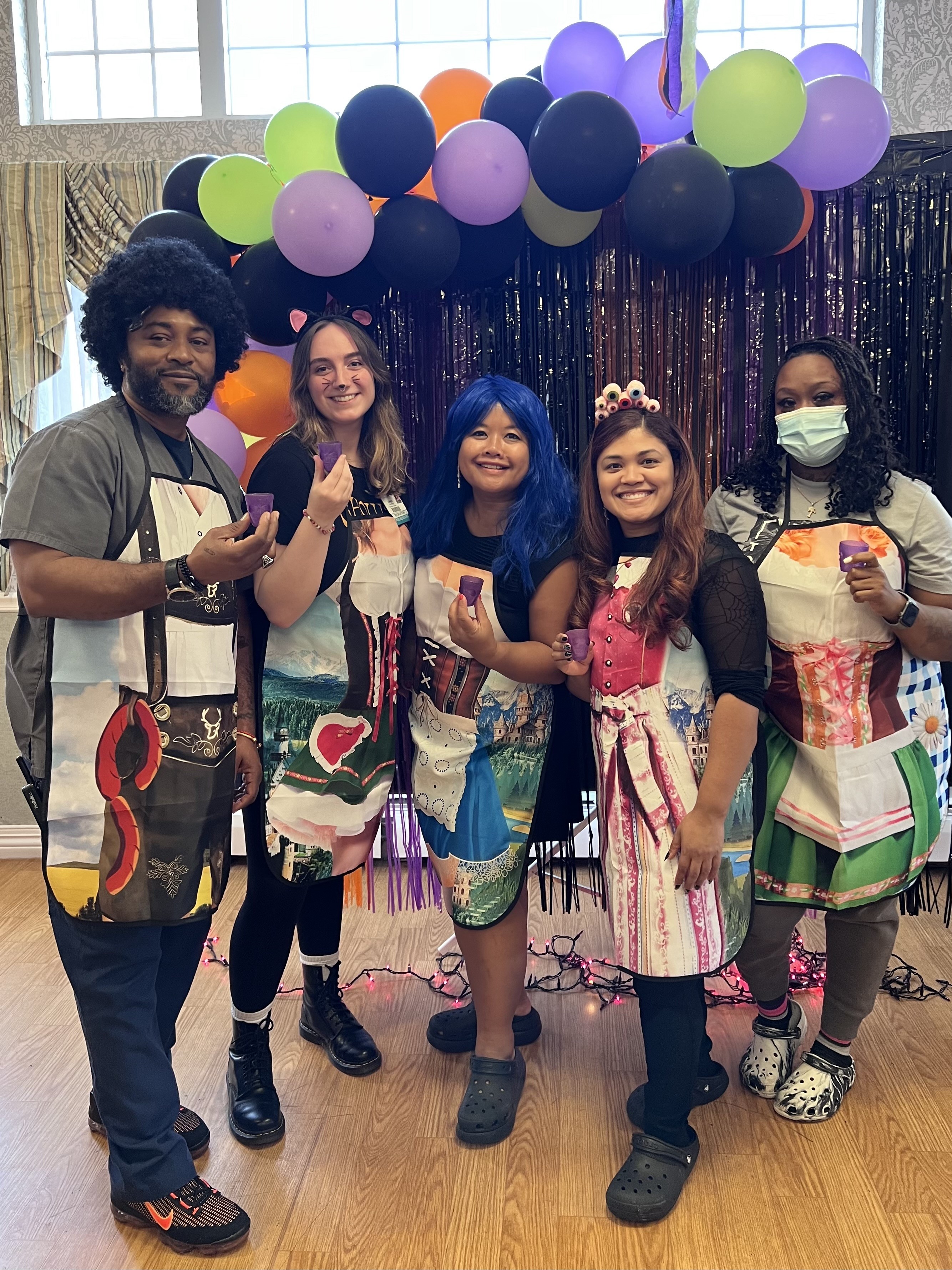 Regency House staff Halloween fun!
