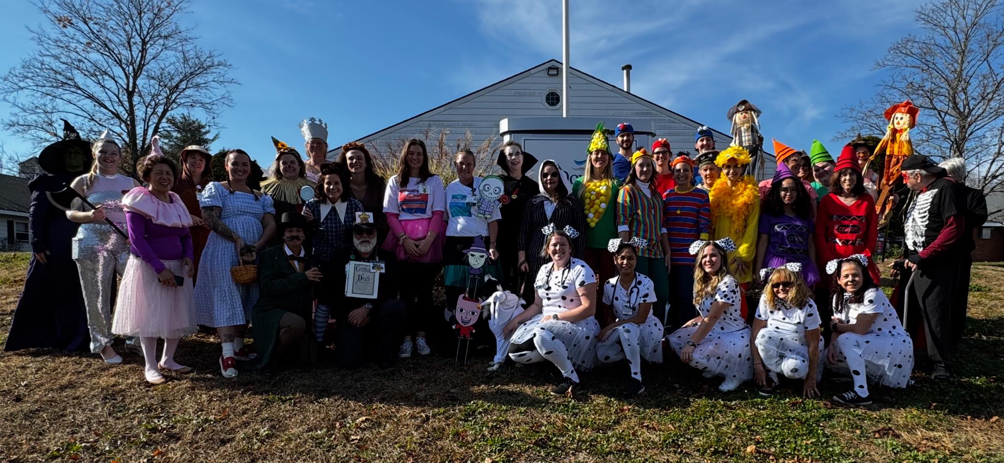 Kennebunk Center staff Halloween fun!