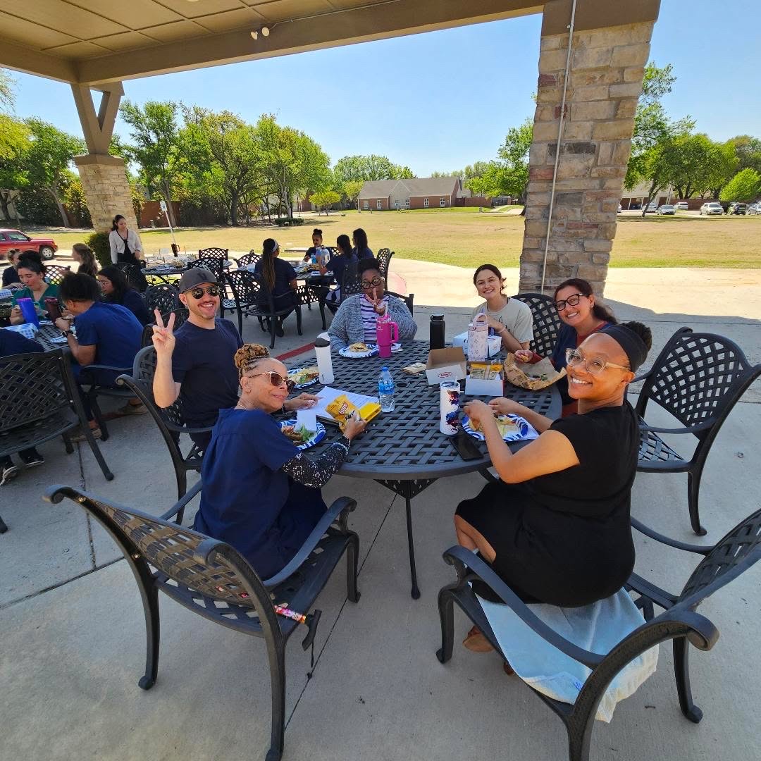 Therapy team building day at Presbyterian Village North