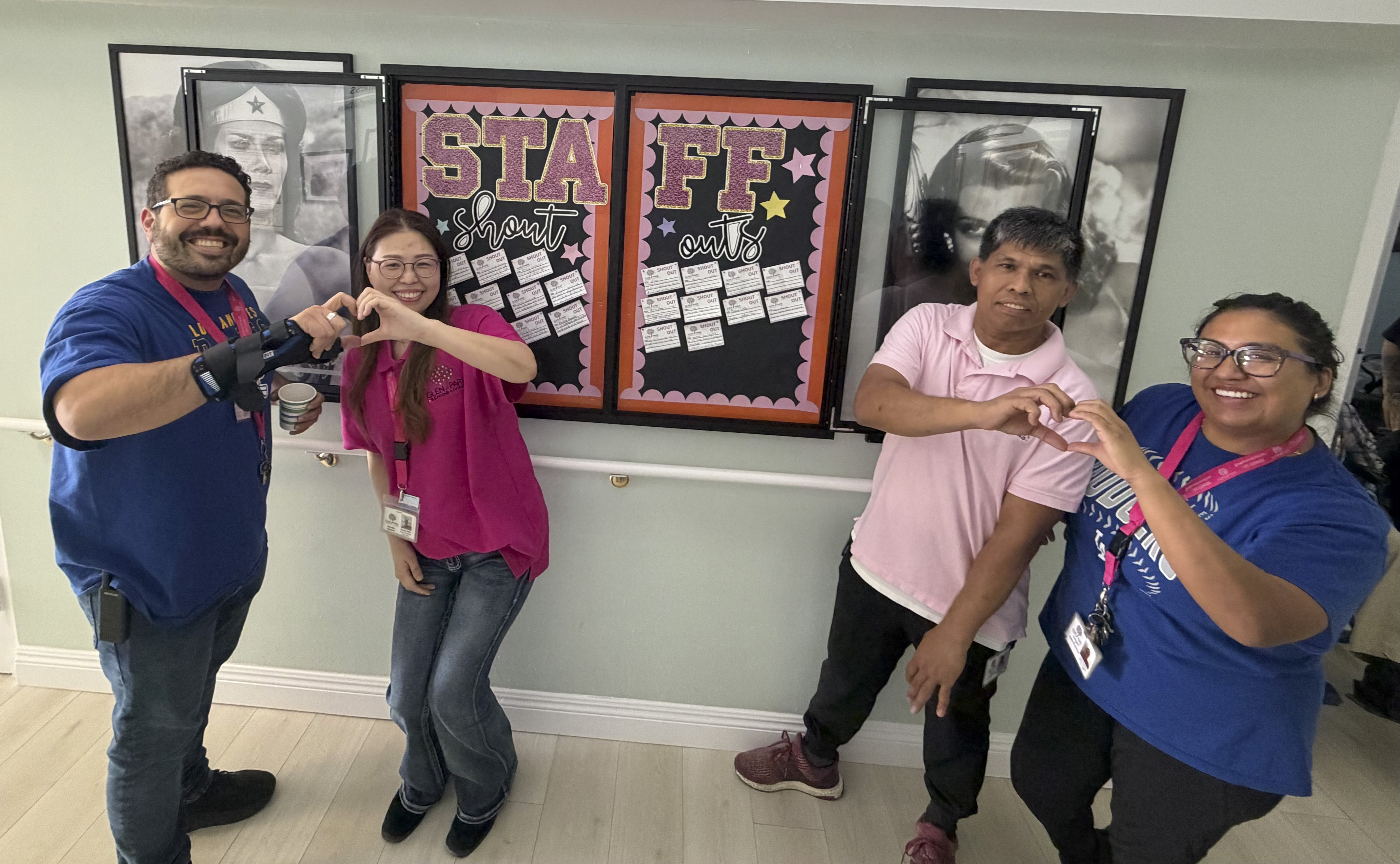 Grateful for our amazing staff! Your compassion, dedication, and hard work make a difference every day. 💛