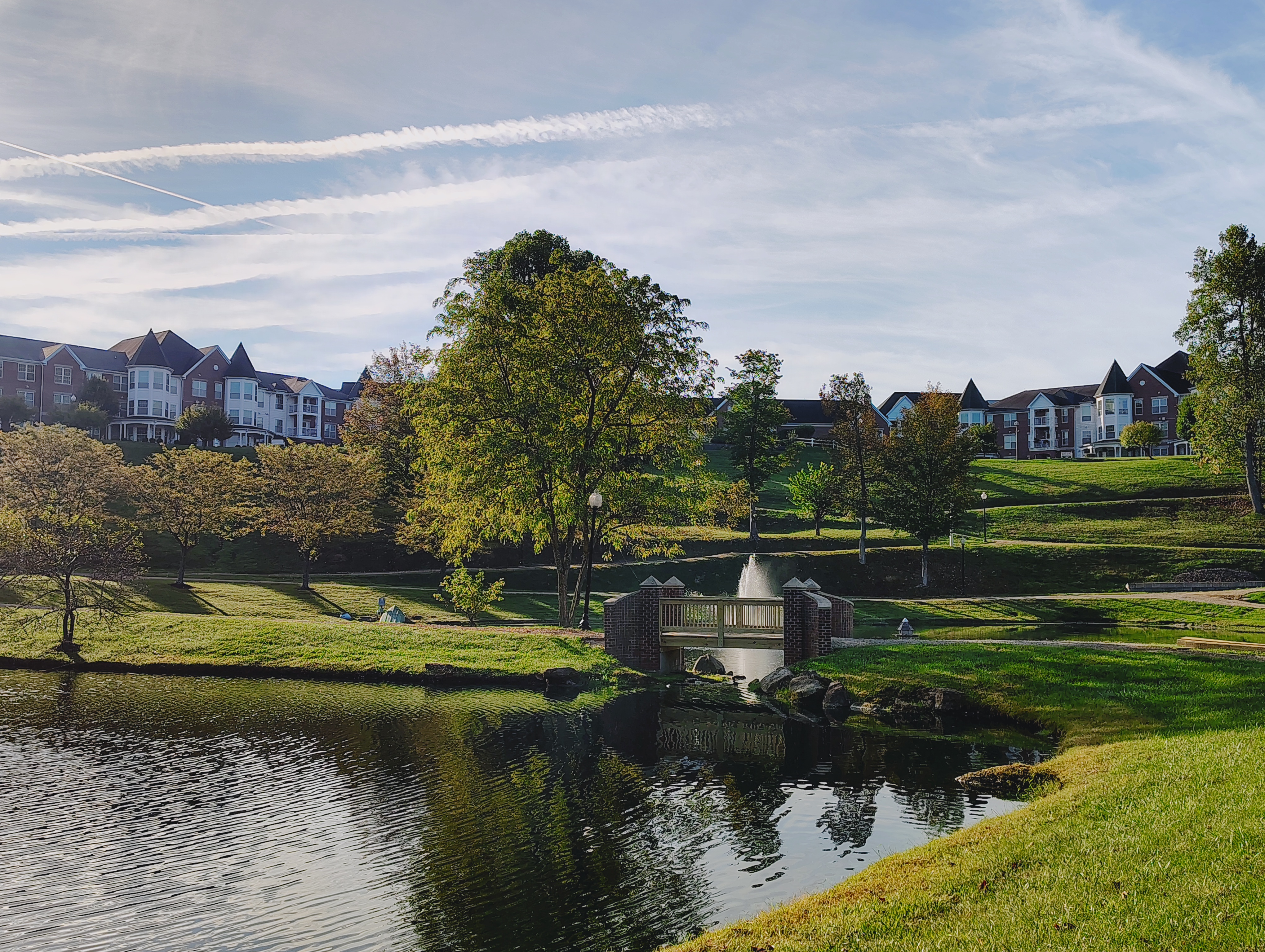 Enjoy fishing in the pond or just the beautiful scenery.