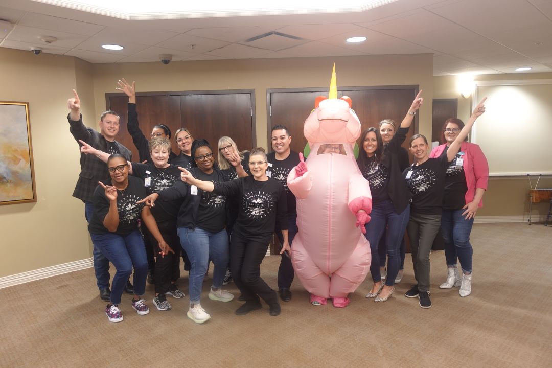 Celebrating 35 years of Larksfield Place Retirement Communities! 