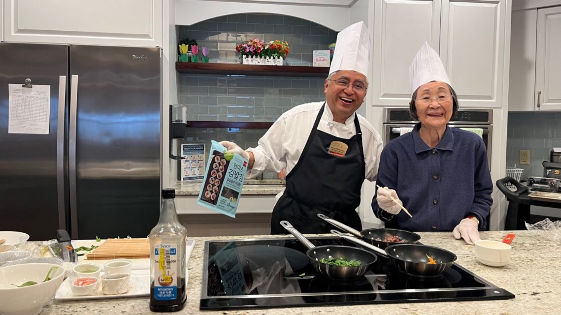 Our associates say making connections with residents is one of the best parts of their job!