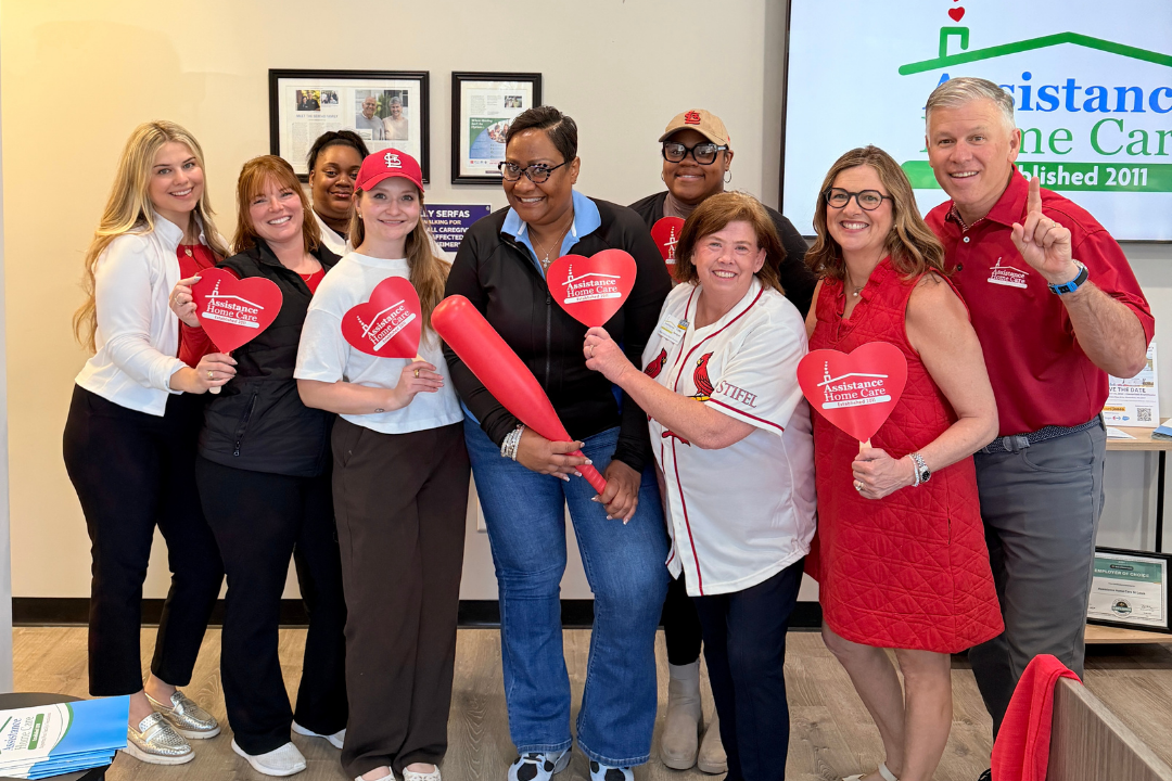 Office Spirit Day for St. Louis Cardinals 2026 Home Opener!