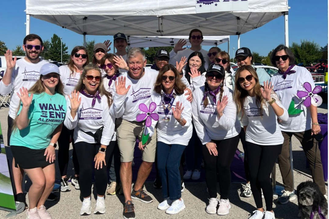 Our Team supporting the 2025 St. Charles County Walk to End Alzheimer's sponsoring the Champions Club Breakfast!