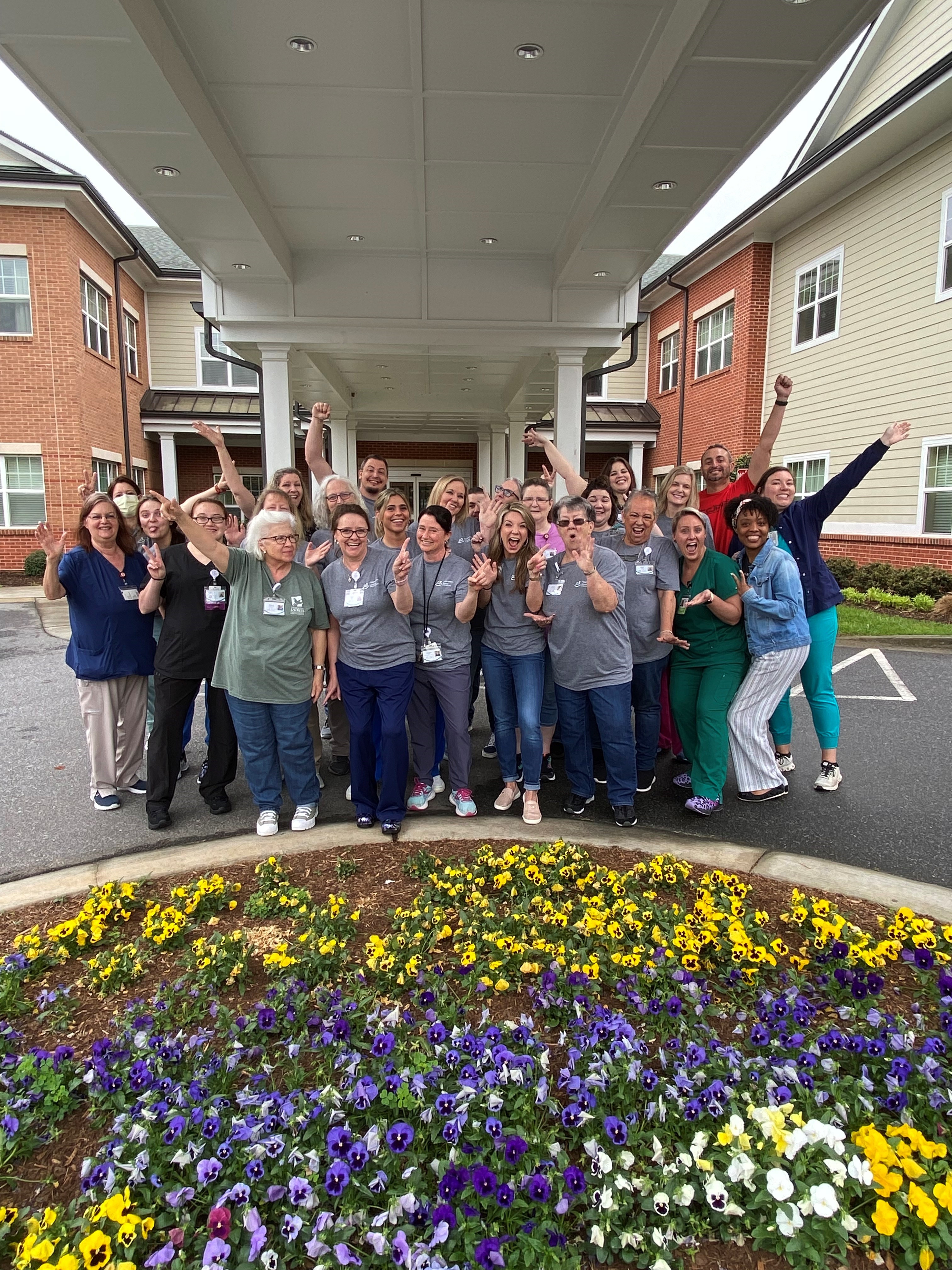 Abernethy Laurels celebrates a deficiency-free survey!