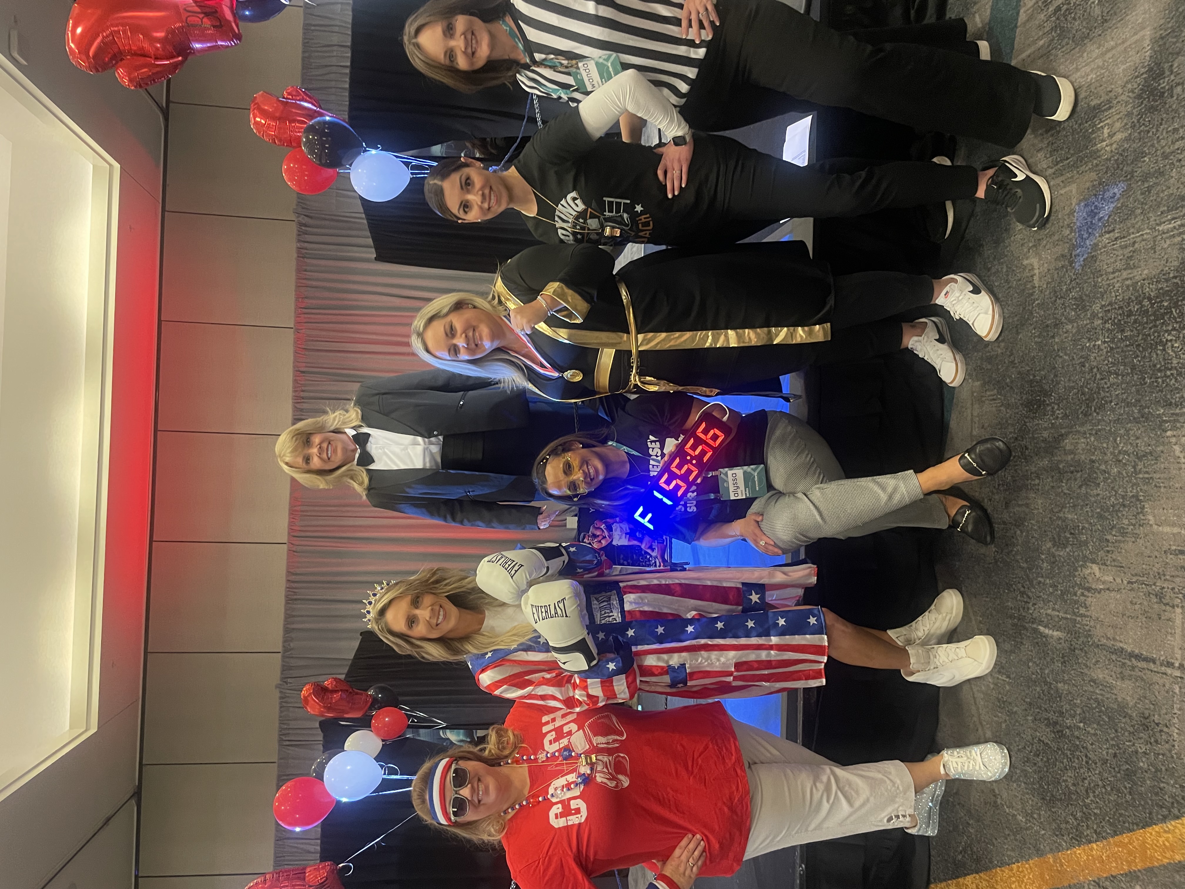 Our sales team taught a lesson on how "You don't lose if you get knocked down; you lose if you stay down."