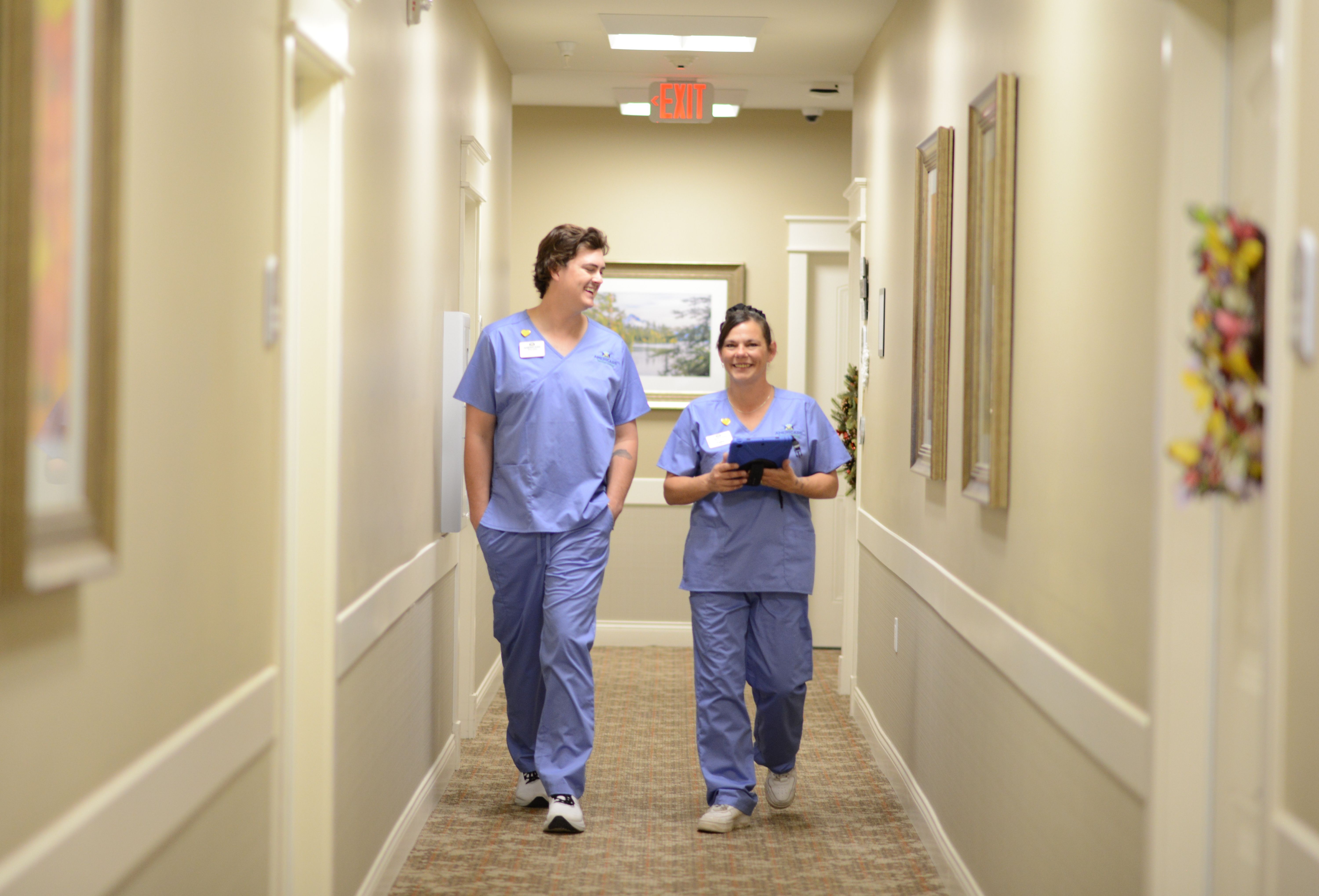 Great care starts with a great team. Our team members show up every day for our residents and each other. 