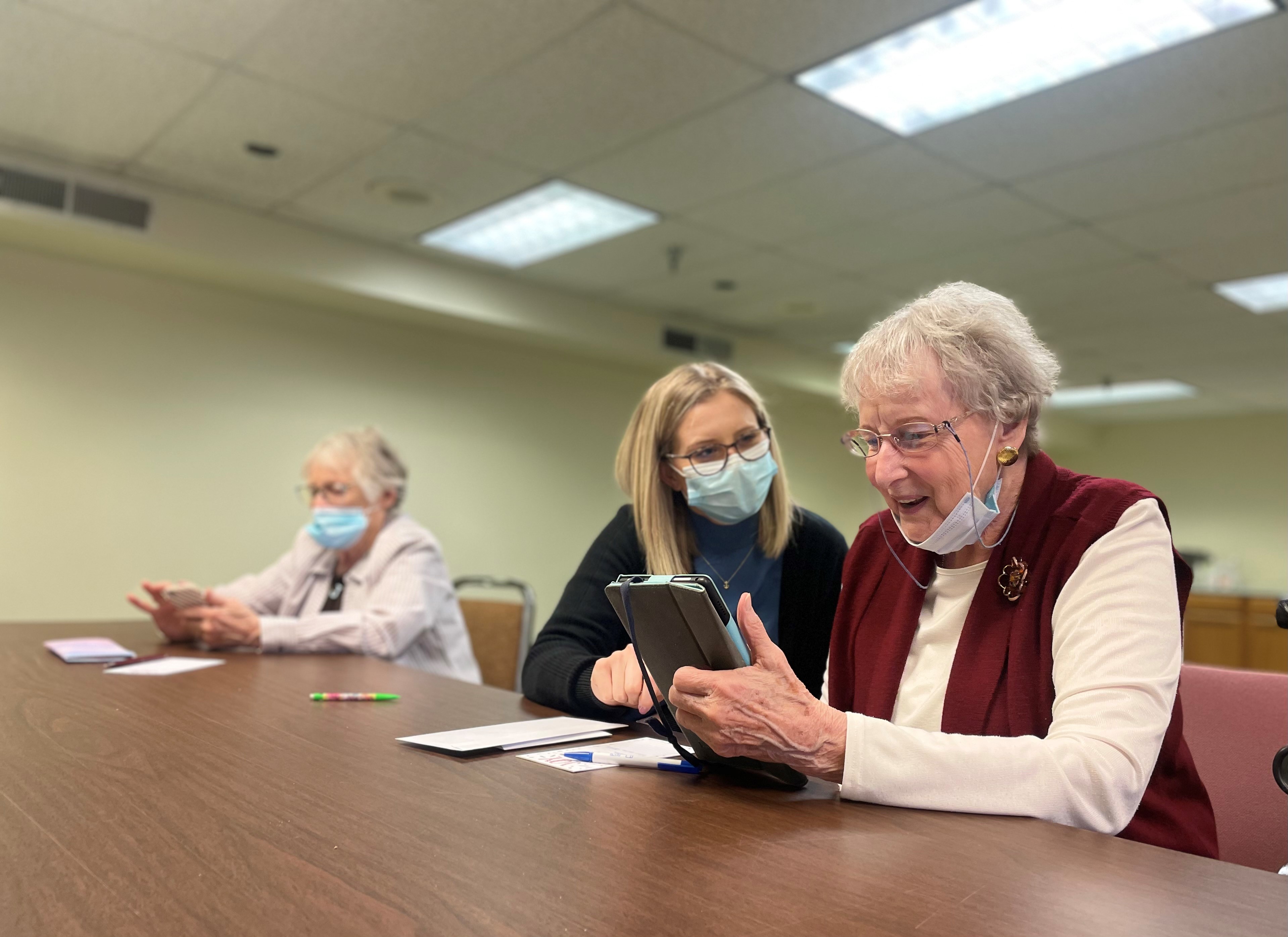 Resident technology tutoring 