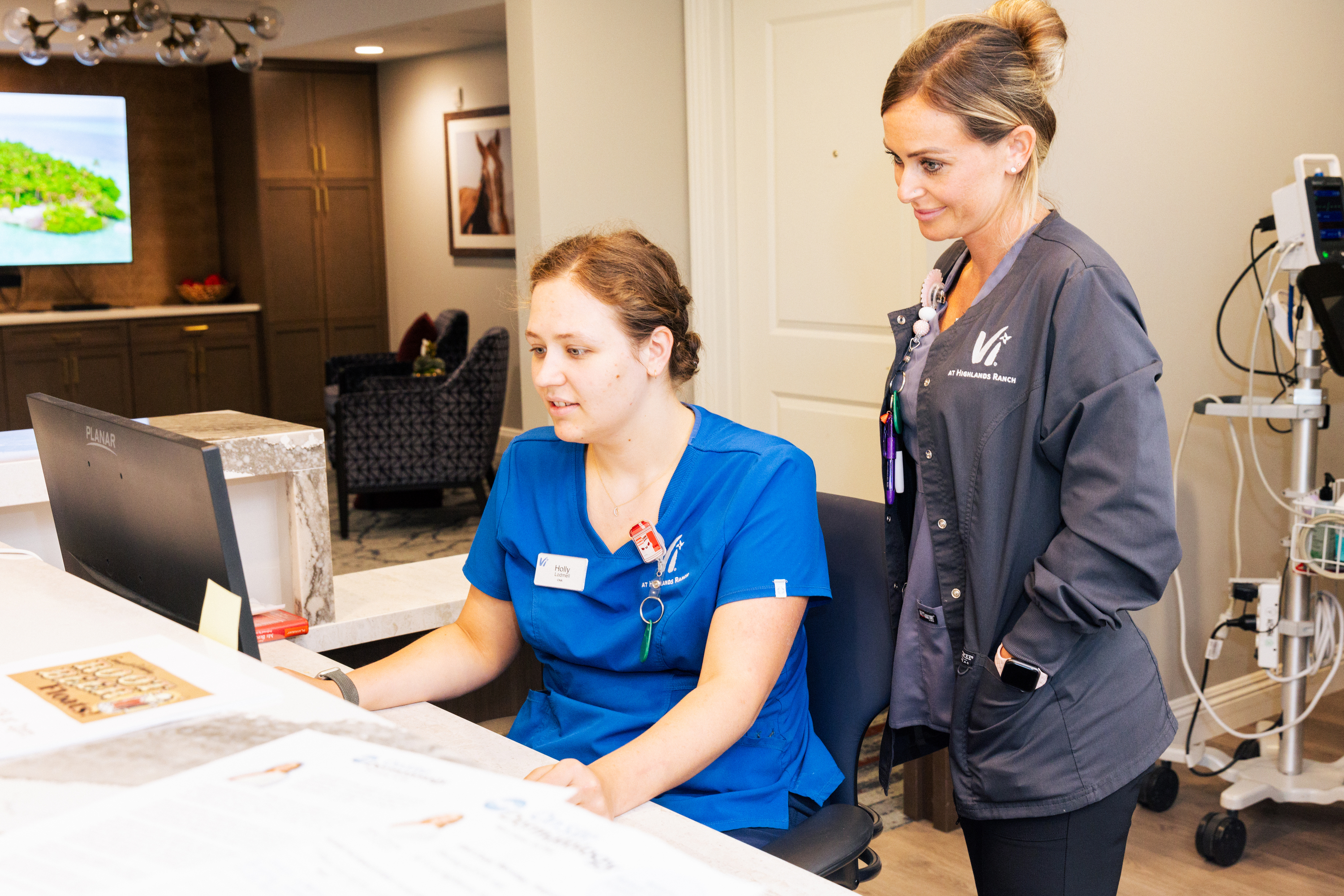 Our care teams support our residents' health and wellness and access extensive development and education opportunities.