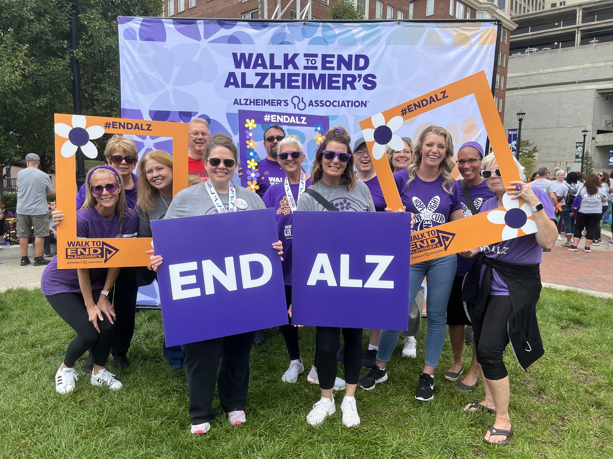 Working together to #ENDALZ!