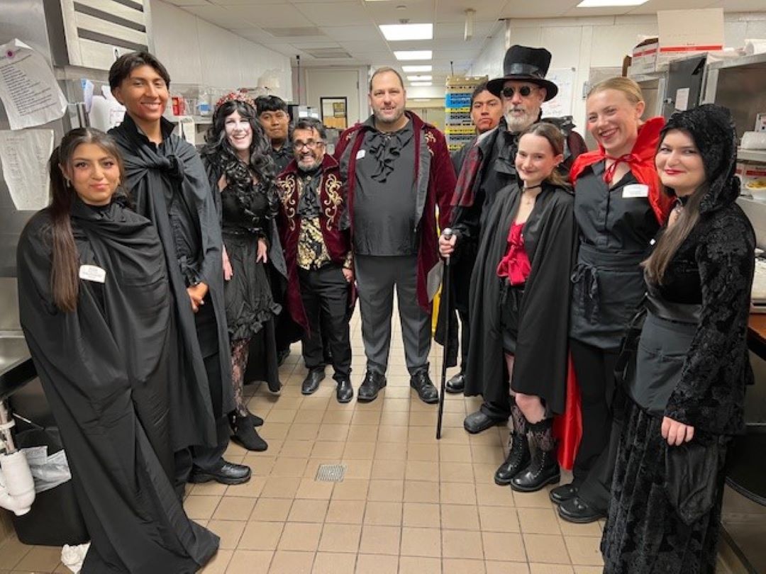 Reata Glen Food & Beverage department on Halloween