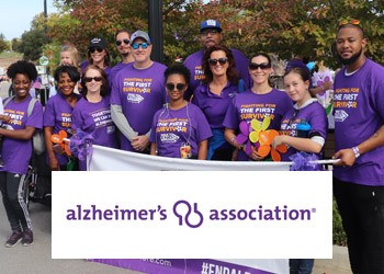 We are a proud national team in Walk to End Alzheimer’s and commit each year to donating over $183,000 in this fight.

