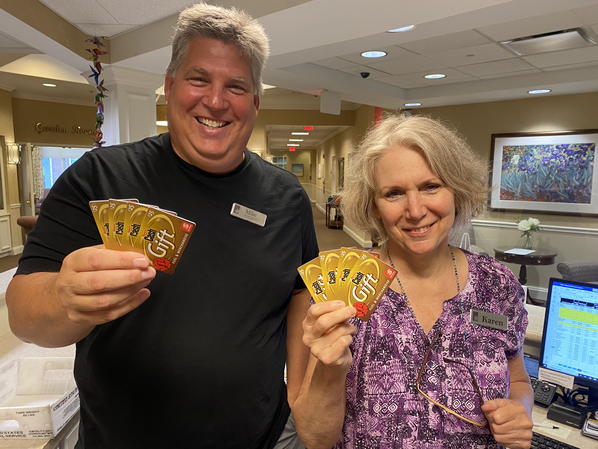 Fuel Frenzy Friday Gas Cards help staff during these inflationary times!