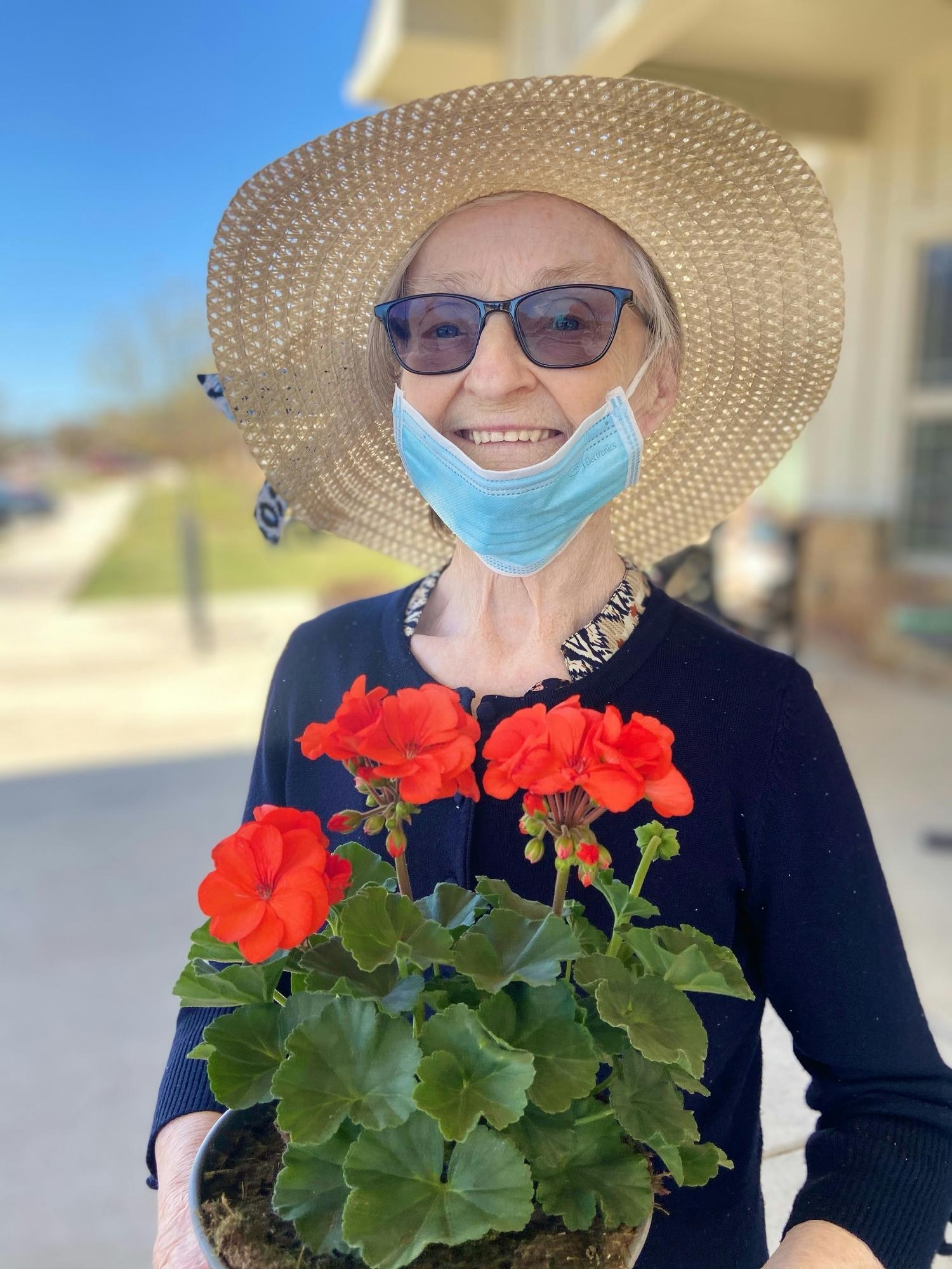 Residents make everything smell sweet in Senior Housing & Care!
