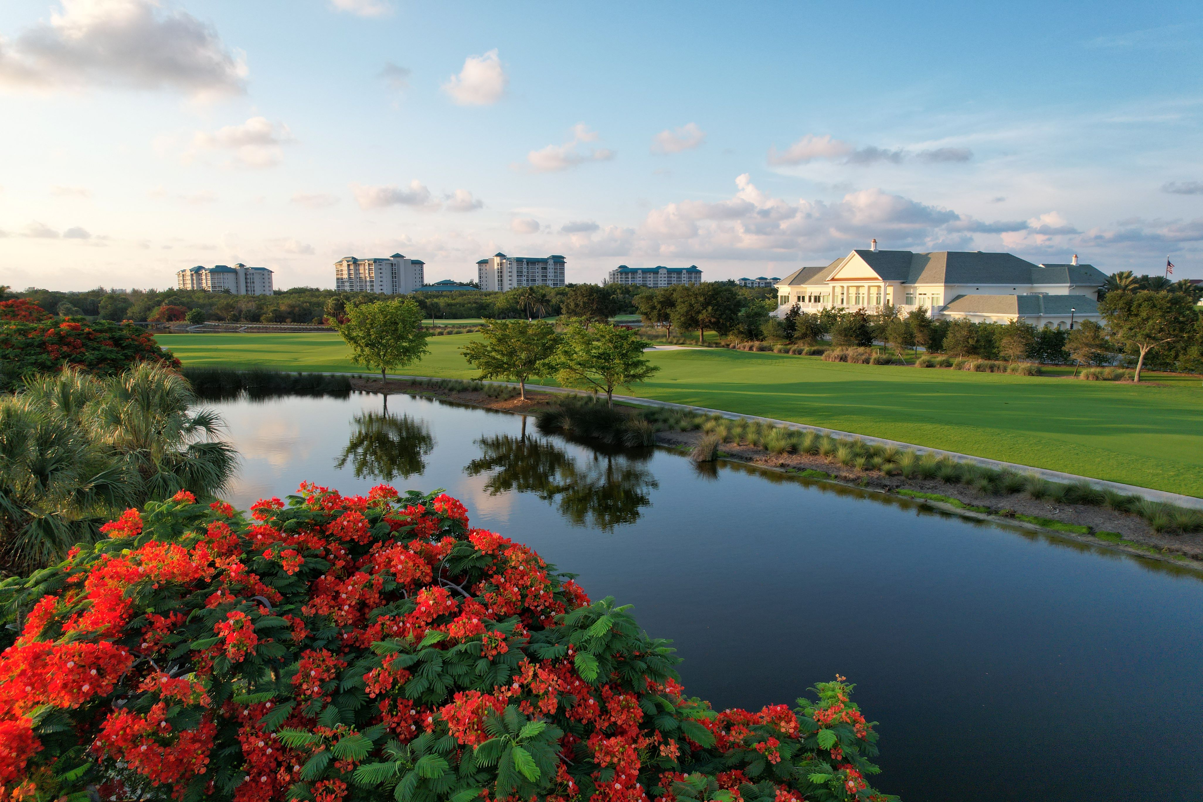 A view of the Wright Wellness Center and 