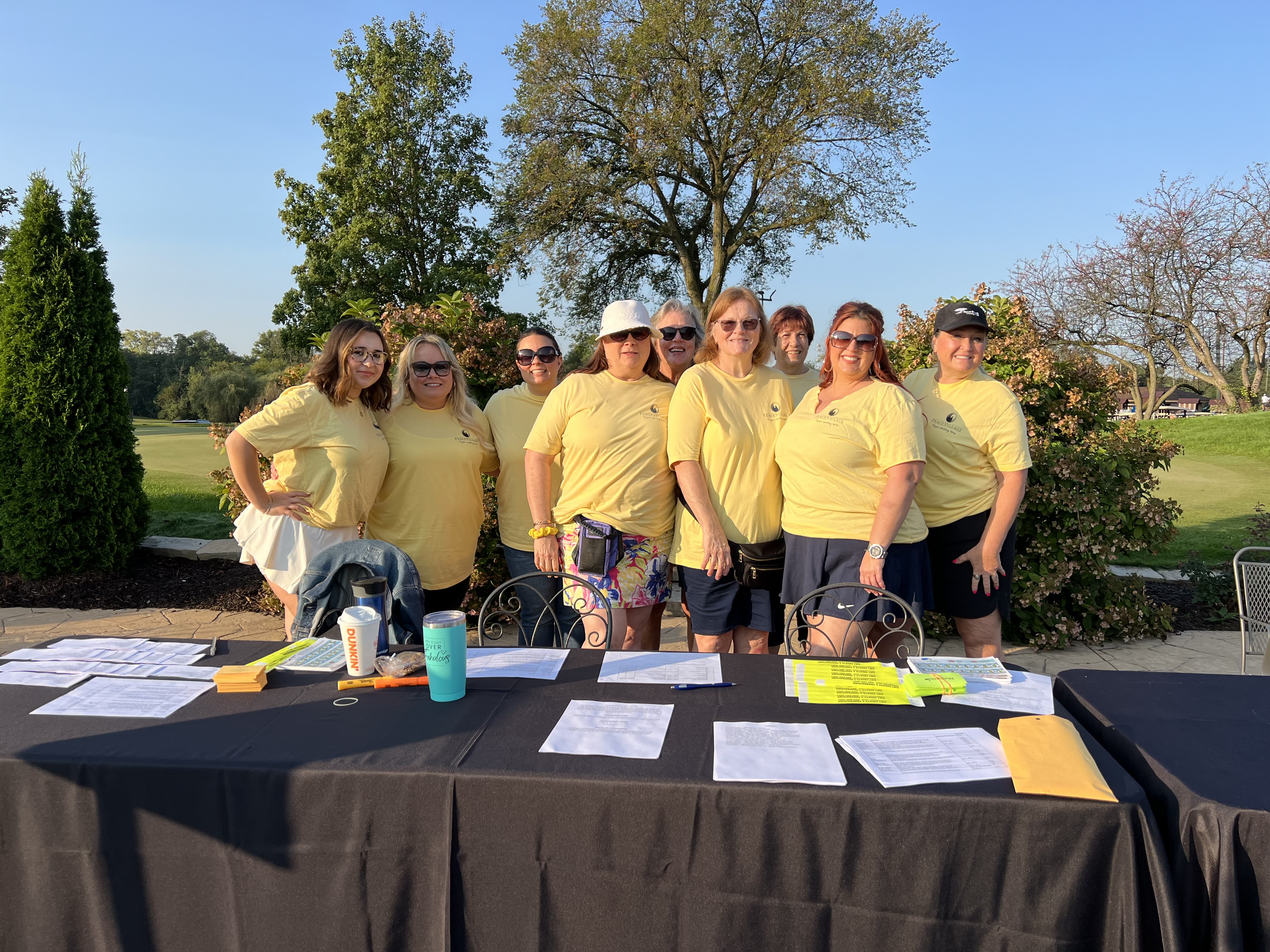 Tee-rific times at the Golf Outings – shoutout to our awesome volunteer crew!