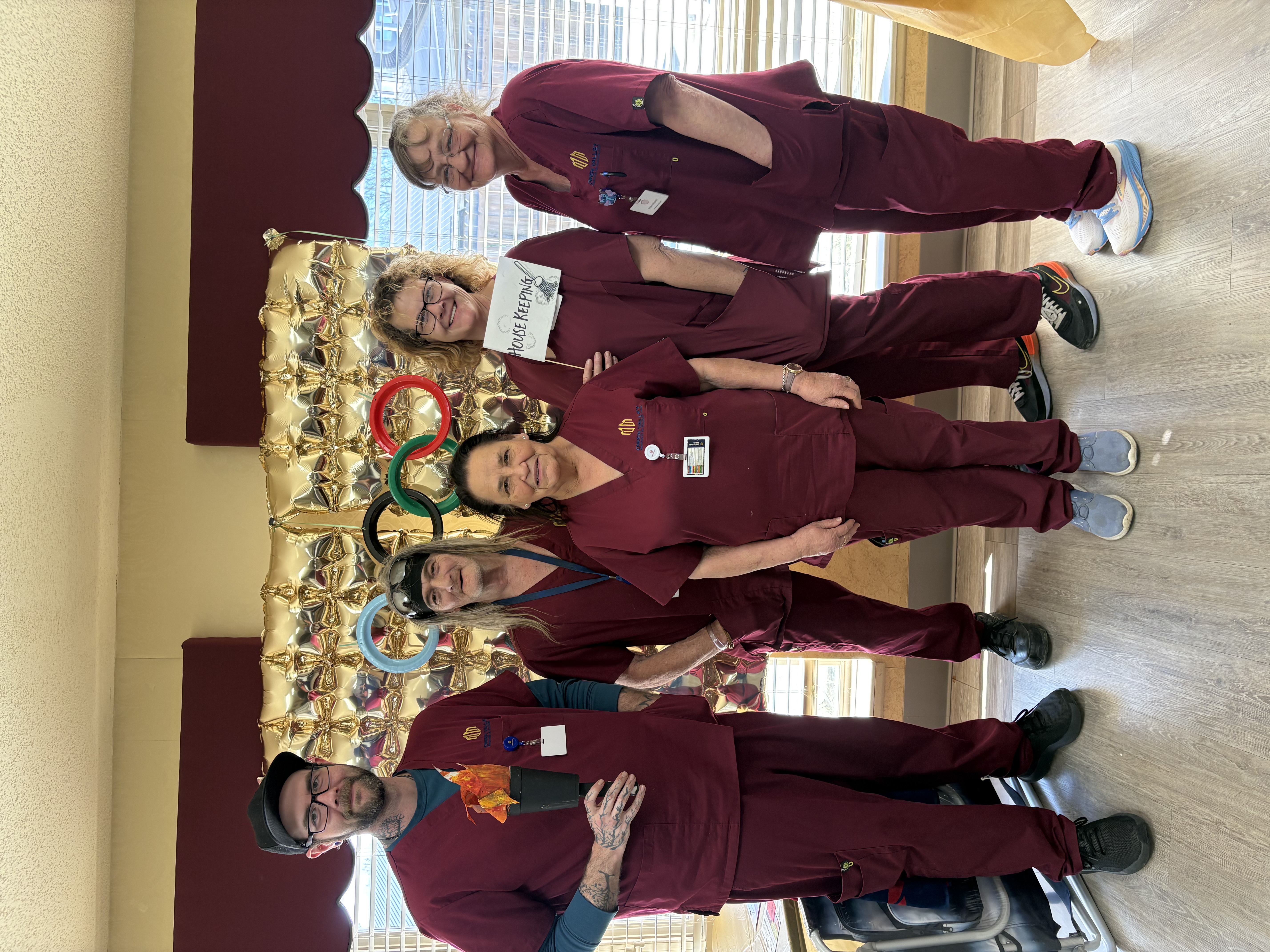 Monthly staff appreciation events!