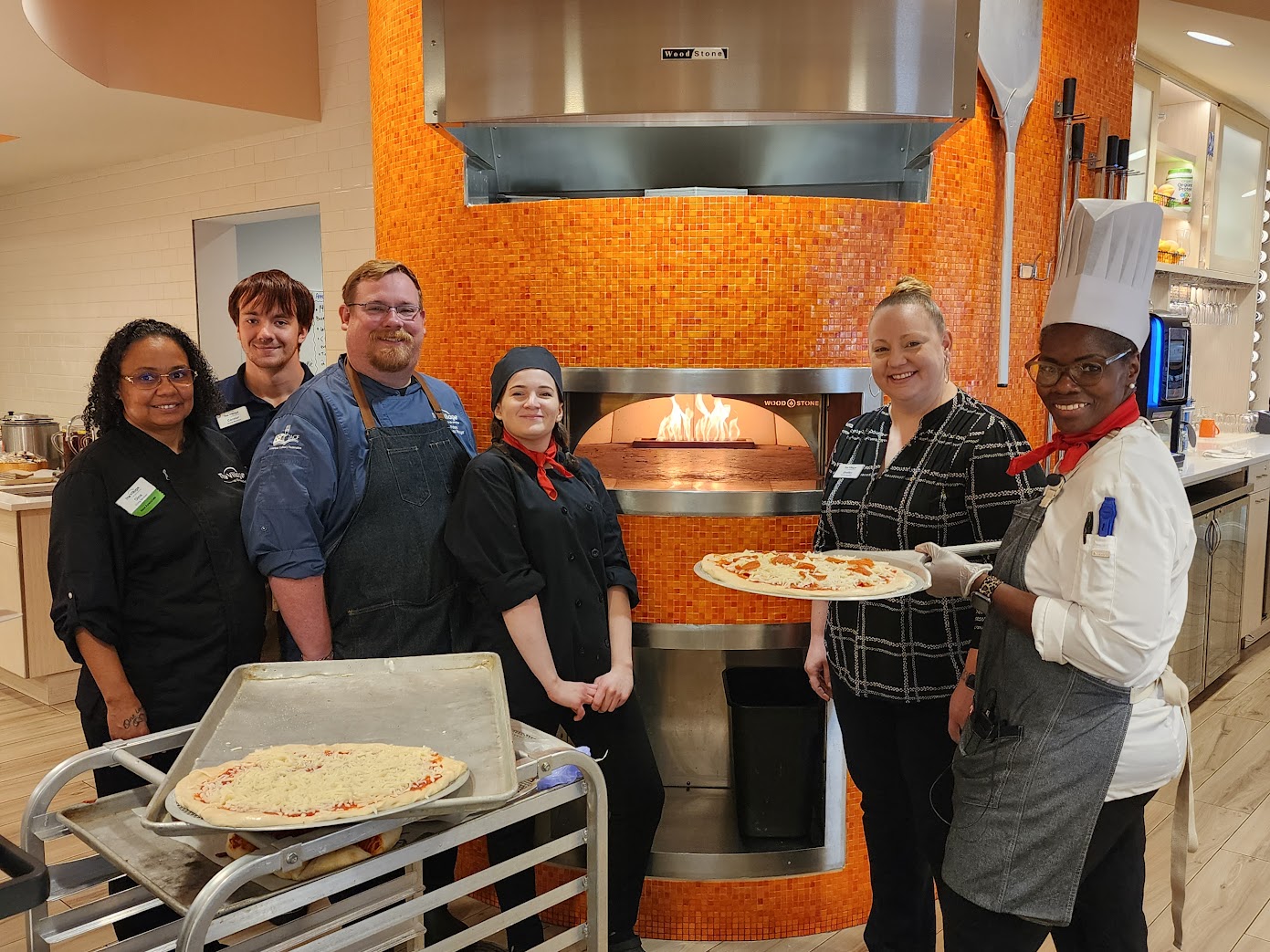 Our amazing culinary team delights our residents daily