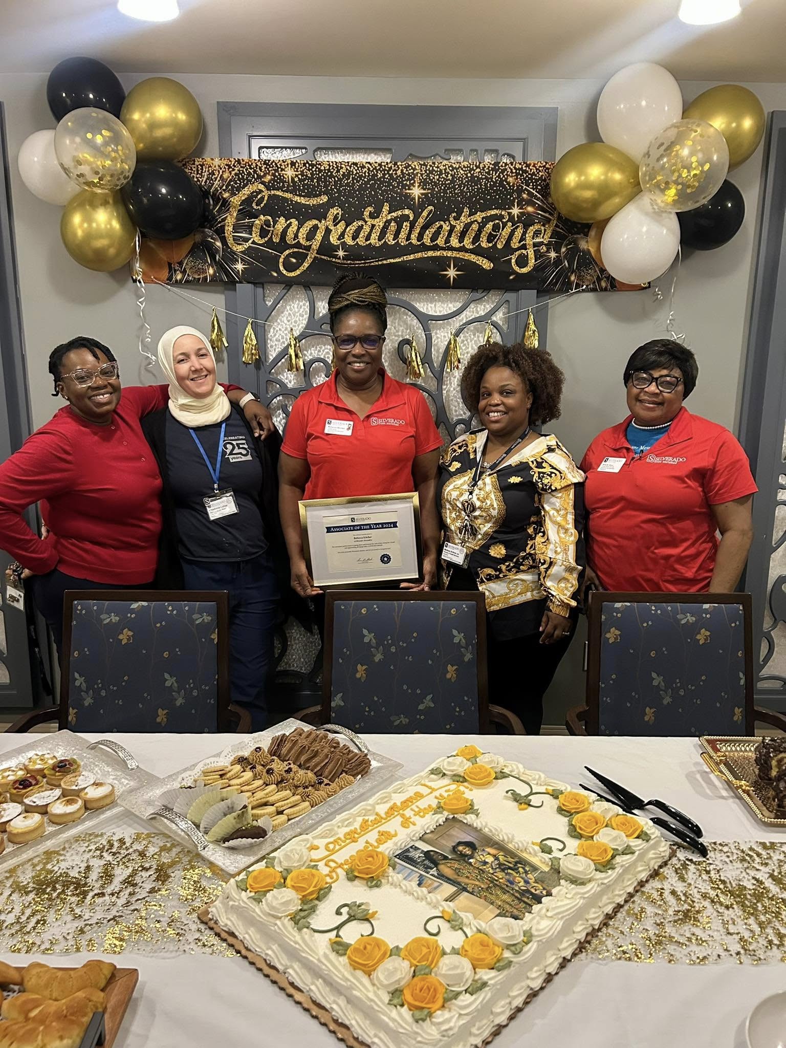 Assocaite of the Year at our Alexandria Community